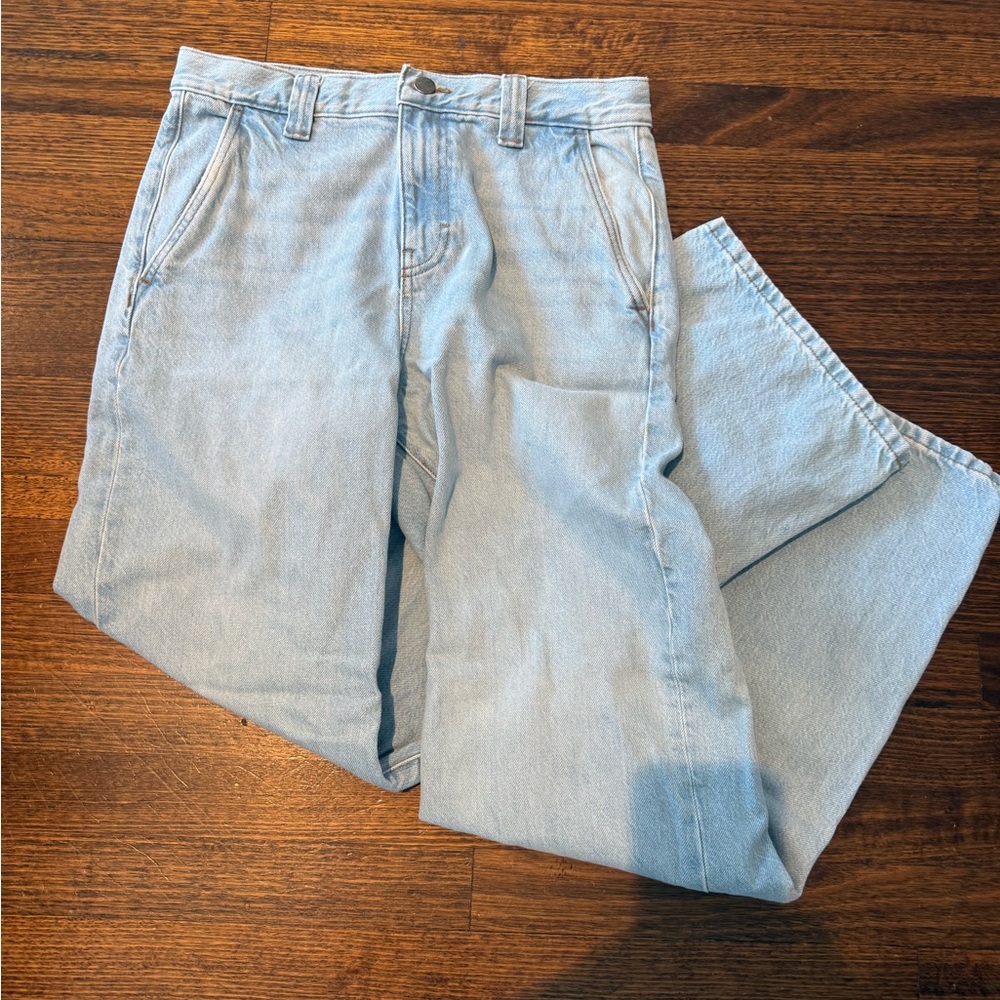 Zara ZW Denim Chino Pants 7513/056 size 6 - Picture 8 of 10